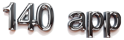 140 app logo